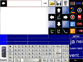 An example of a selection set created with Rolltalk