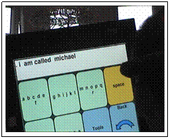 a grid with larger cells