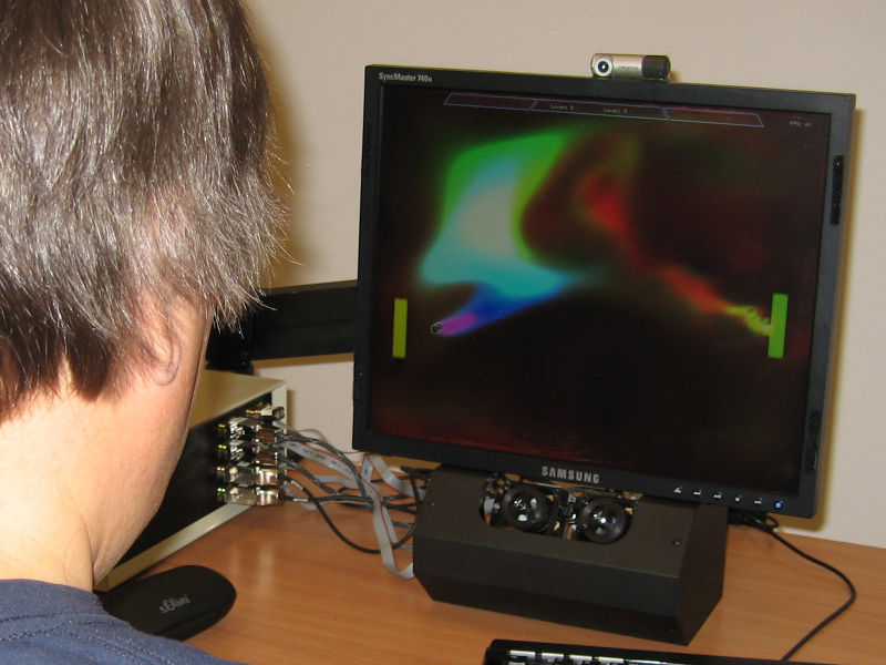 File:COGAIN2007-exhibition-playing-PlasmaPong.jpg